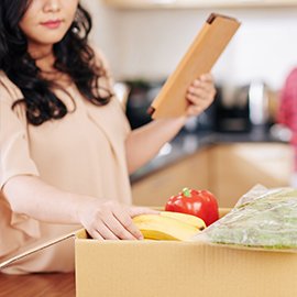 distribucción de alimentos