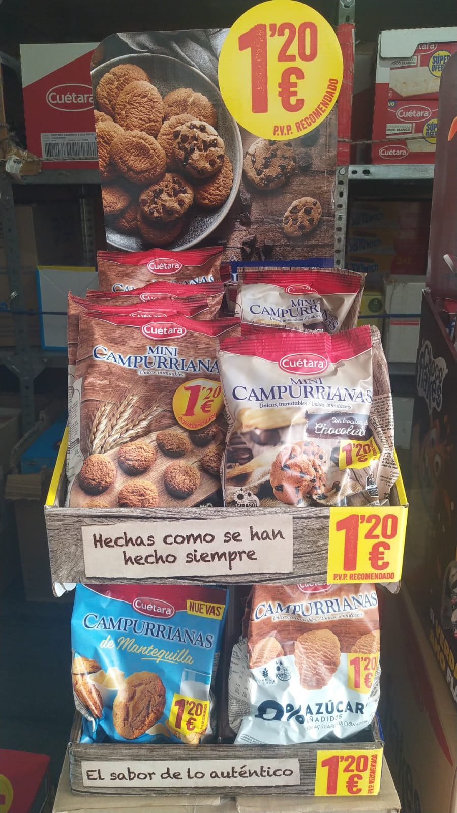 Mini Campurrianas de Cuétara