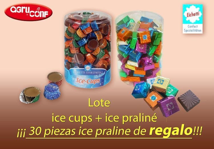 Ice Cups y Ice Praliné de Eichetti